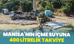 MASKİ’den Manisa’nın İçme Suyuna Saniyede 400 Litrelik Takviye