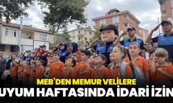 MEB’den memur velilere uyum haftasında idari izin