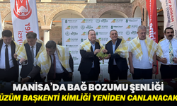 Manisa’da Bağ Bozumu Şenliği: Üzüm Başkenti Kimliği Yeniden Canlanacak