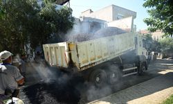 Salihli’de yollar yenileniyor