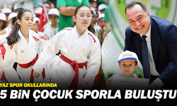 Yaz Spor Okullarında 5 Bin Çocuk Sporla Buluştu