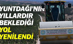 Yuntdağı’nın 10 Kilometrelik Yolunda Konfor ve Güven Çalışması