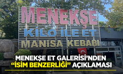 Menekşe Et Galerisi’nden “isim benzerliği” açıklaması
