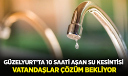 Güzelyurt’ta 10 saati aşan su kesintisi: Vatandaşlar çözüm bekliyor