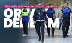 Büyükşehir ve Emniyet’ten Kaldırım İşgallerine Ortak Denetim