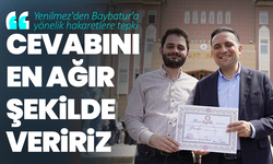 AK Parti Manisa İl Gençlik Kolları Başkanı Yenilmez'den Baybatur'a yönelik hakaretlere tepki