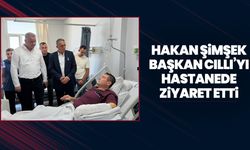 Hakan Şimşek, Başkan Cıllı’yı Hastanede Ziyaret Etti