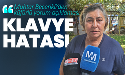 Muhtar Becerikli’den küfürlü yorum açıklaması: “Klavye hatası”