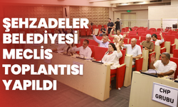 Şehzadeler Belediyesi Eylül Ayı Meclis Toplantısı Yapıldı