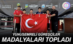 Yunusemreli Güreşçiler Madalyaları Topladı