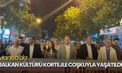 Manisa’da Balkan Rüzgârı: Kortejde Renkli Görüntüler