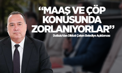 Dutlulu’dan Dikkat Çeken Belediye Açıklaması: “Maaş ve Çöp Konusunda Zorlanıyorlar”