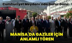 Manisa’da 19 Eylül Gaziler Günü Törenlerle Anıldı