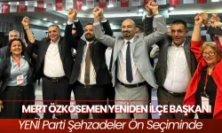 YENİ Parti Şehzadeler Ön Seçiminde Mert Özkösemen Yeniden İlçe Başkanı