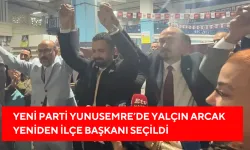 YENİ Parti Yunusemre’de Yalçın Arcak yeniden ilçe başkanı seçildi