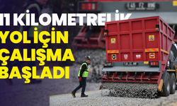 Demirci Söğütçük’te 11 Kilometrelik Yol İçin Çalışma Başladı