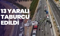 Akhisar'daki feci kazada 13 yaralı taburcu edildi