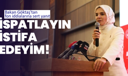 Bakan Göktaş'tan fon iddialarına sert yanıt: İspatlayın, istifa edeyim!
