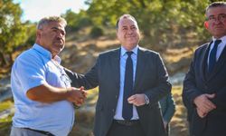 Başkan Dutlulu, Demirci’de 12 Mahalleye Ulaşım Sağlayan Yolu İnceledi