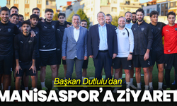 Başkan Dutlulu’dan Manisaspor’a ziyaret