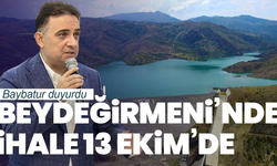 Baybatur duyurdu: Beydeğirmeni’nde ihale 13 Ekim’de