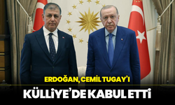 Erdoğan, Cemil Tugay’ı Külliye’de Kabul Etti
