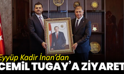 Eyyüp Kadir İnan’dan Cemil Tugay’a ziyaret