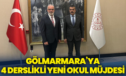 Gölmarmara’ya 4 Derslikli Yeni Okul Müjdesi