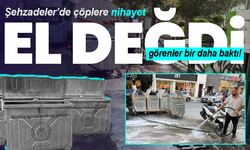 Şehzadeler Belediyesi’nden çöp konteynerlerinde temizlik seferberliği