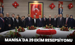 Manisa'da 29 Ekim Resepsiyonu