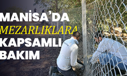 Büyükşehir’den Kırsaldaki Mezarlıklarda Tel Çit ve Bakım Onarım Çalışması