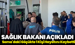 Sağlık Bakanı Açıkladı: Soma’daki Göçükte 1 Kişi Hayatını Kaybetti
