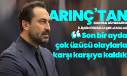 Arınç’tan Manisa gündemine ilişkin önemli açıklamalar