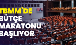 TBMM’de bütçe maratonu başlıyor