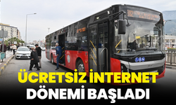 Manisa’da belediye otobüslerinde ücretsiz internet dönemi başladı