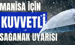 Manisa İçin Kuvvetli Sağanak Uyarısı: 8 İlçede Yağış Bekleniyor