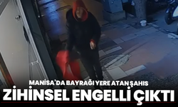 Manisa’da Bayrağı Yere Atan Şahıs Yüzde 82 Zihinsel Engelli Çıktı