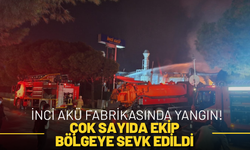 İnci Akü Fabrikasında Yangın! Çok Sayıda Ekip Bölgeye Sevk Edildi