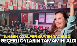 İlksen Özalper Güven Tazeledi: Geçerli Oyların Tamamını Aldı
