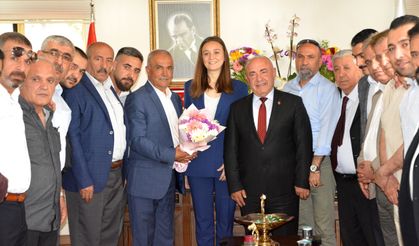 Bitlisliler Derneği Başkan Durbay’ı ziyaret etti