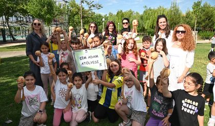Manisa Tarzanı Çevre Günleri’nde çocuklar hem eğlendi hem öğrendi