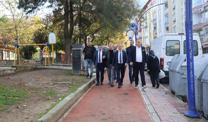 Başkan Balaban Kaynak’ta Vatandaşı Dinledi