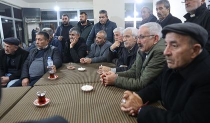 Başkan Balaban Spil’de vatandaşları dinledi