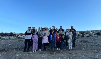 Manisa’da Anlamlı Etkinlik: Cevher Derneği Öğrencileri Yangın Bölgesine Umut Ekti