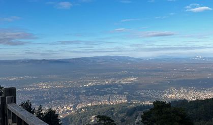 Manisa Spil Dağı'nın nefes kesici manzarası