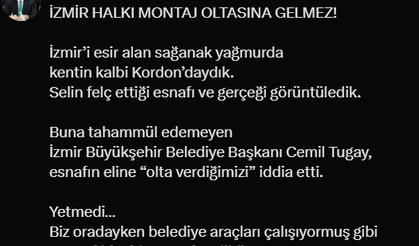 Tugay “algı” dedi, Başdaş “montaj” dediTugay “algı” dedi, Başdaş “montaj” dedi