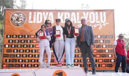 Lidya Kral Yolu Trail’de ödüller sahiplerini buldu