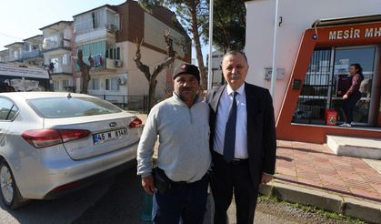 Başkan Balaban Mesir Mahallesi Esnafıyla Buluştu