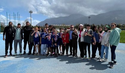 Manisa’da özel sporculardan anlamlı yarış