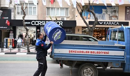 Manisa’da Kaldırımlar Yayaların